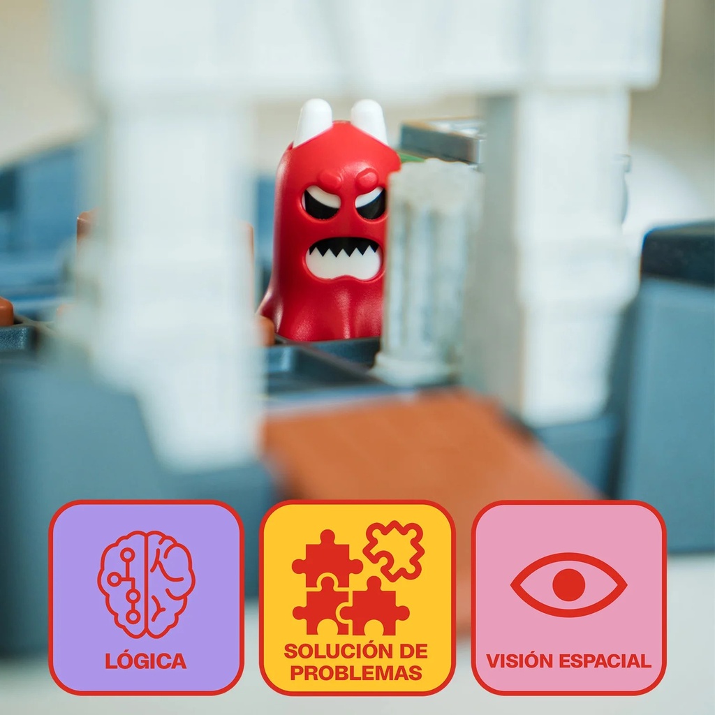 SmartGames - Maldita Mazmorra | Rompecabezas Niños Y Rompecabezas Adultos | Juegos Educativos 7 años O Más Para 1 Jugador | Juegos Niños 7 años O