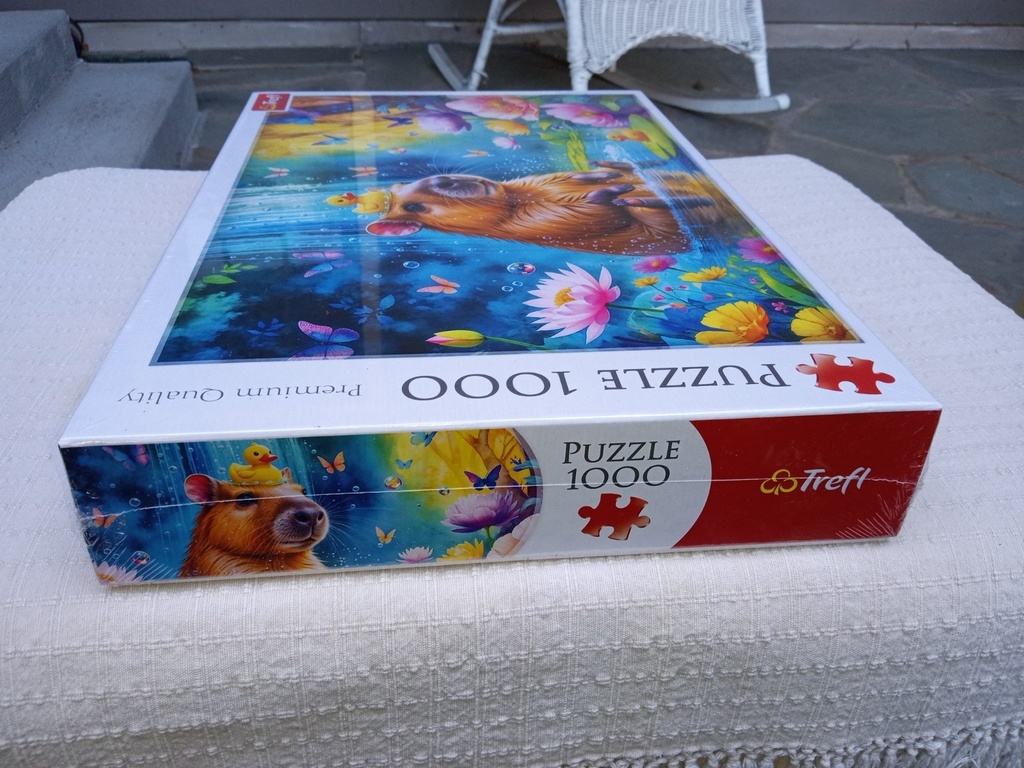 Trefl  10949  Capybara  1000 Piece Jigsaw Puzzle New Sealed