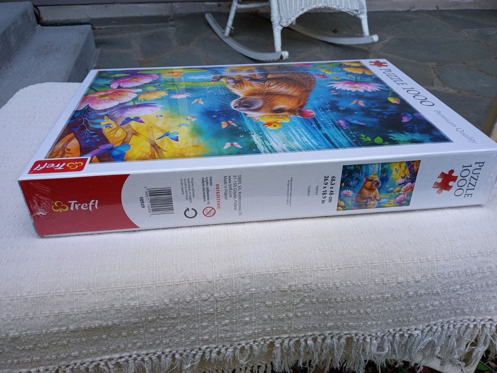 Trefl  10949  Capybara  1000 Piece Jigsaw Puzzle New Sealed