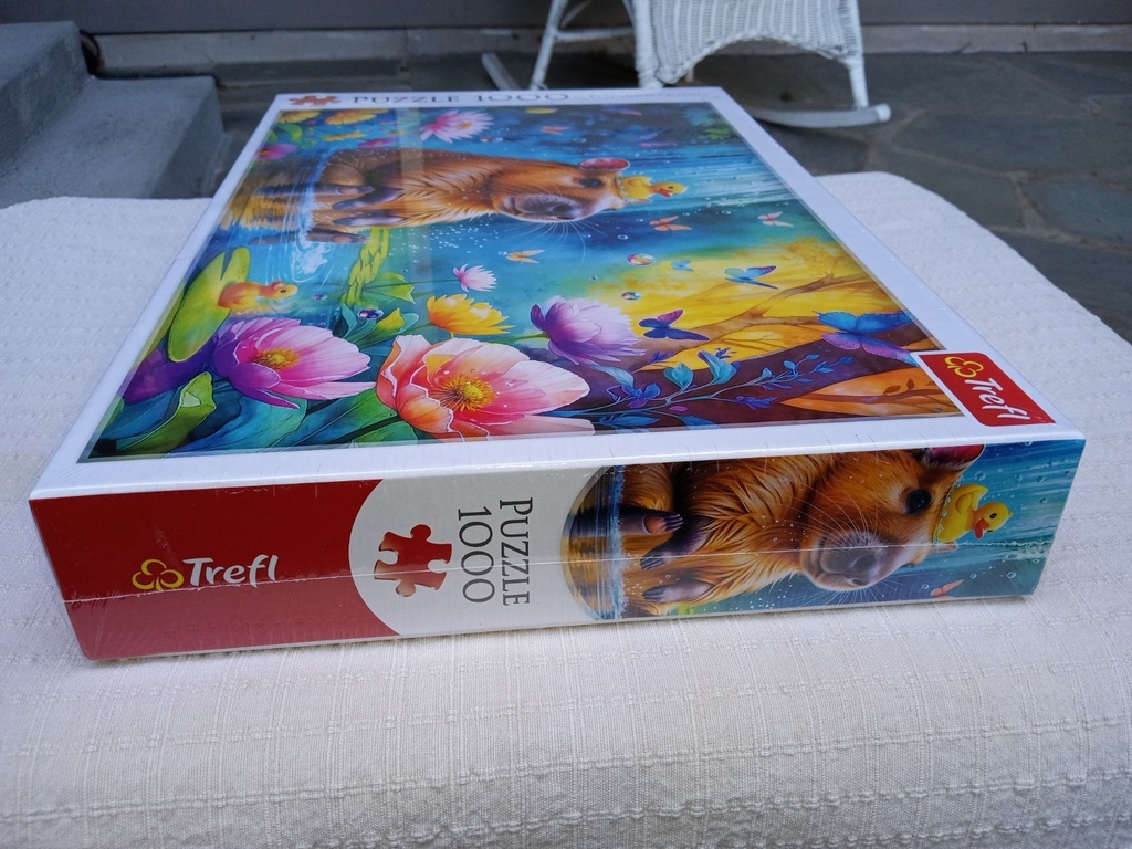 Trefl  10949  Capybara  1000 Piece Jigsaw Puzzle New Sealed