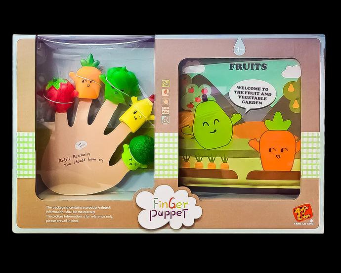 Q0560875 LIBRO-TITERES DE DEDO FRUTAS
