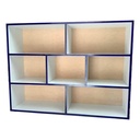 ORGANIZADOR PARA MATERIAL DIF COLORES 120x90x30 cm (MUEBLES)