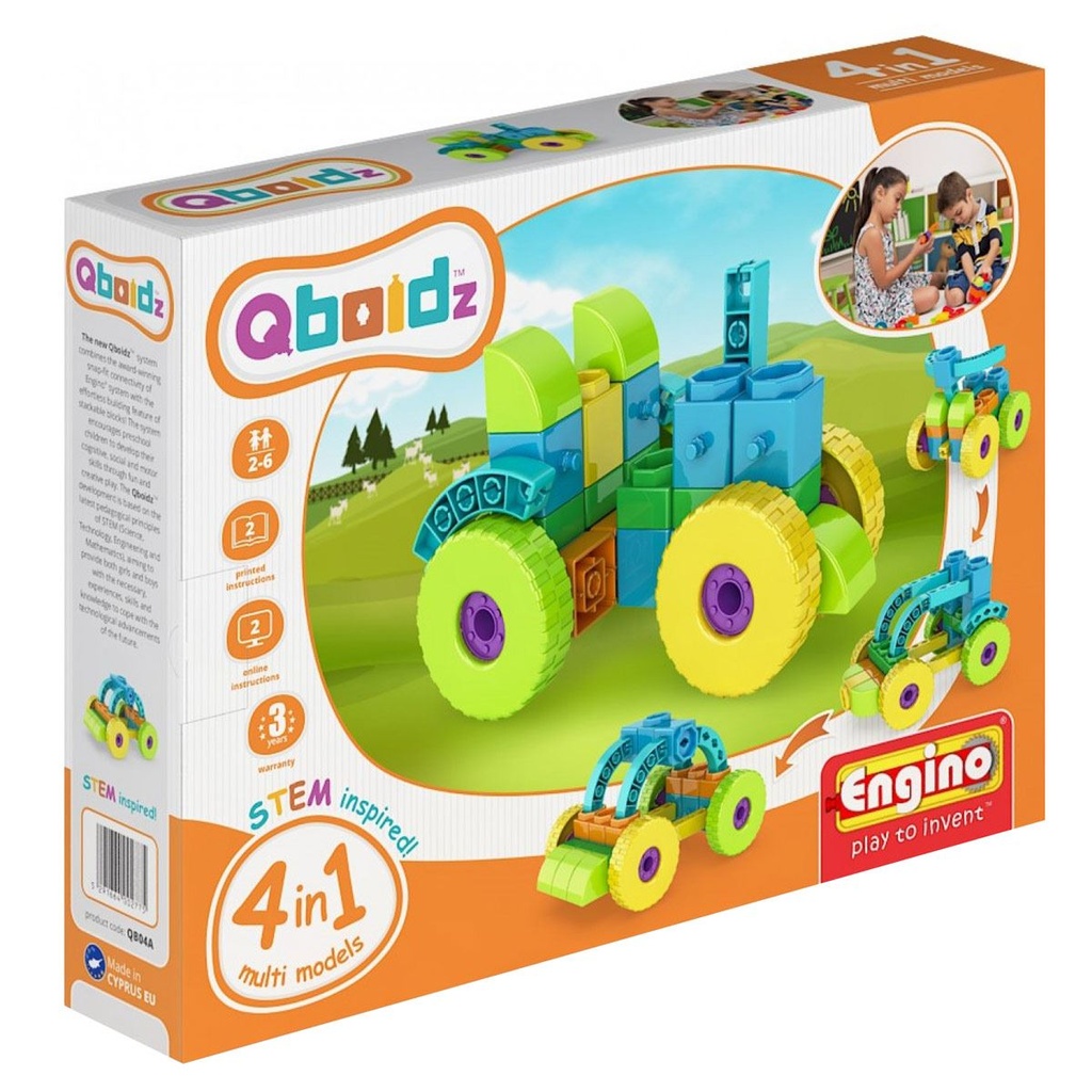 QBOIDZ TRACTOR 4 EN 1