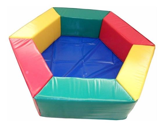 V-1050 5048 ALBERCA HEXAGONAL 140X30X20 EN LONA
