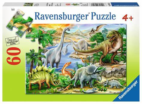 LA ERA DE LOS DINOSAURIOS 60 PZAS