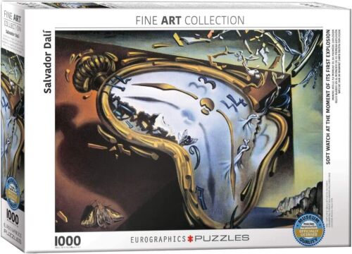 ROMPECABEZAS SALVADOR DALI RELOJ FLEXIBLE 1000PZAS