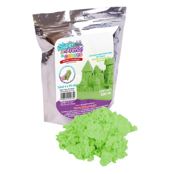 SA-0754 Arena mágica verde 500 GR