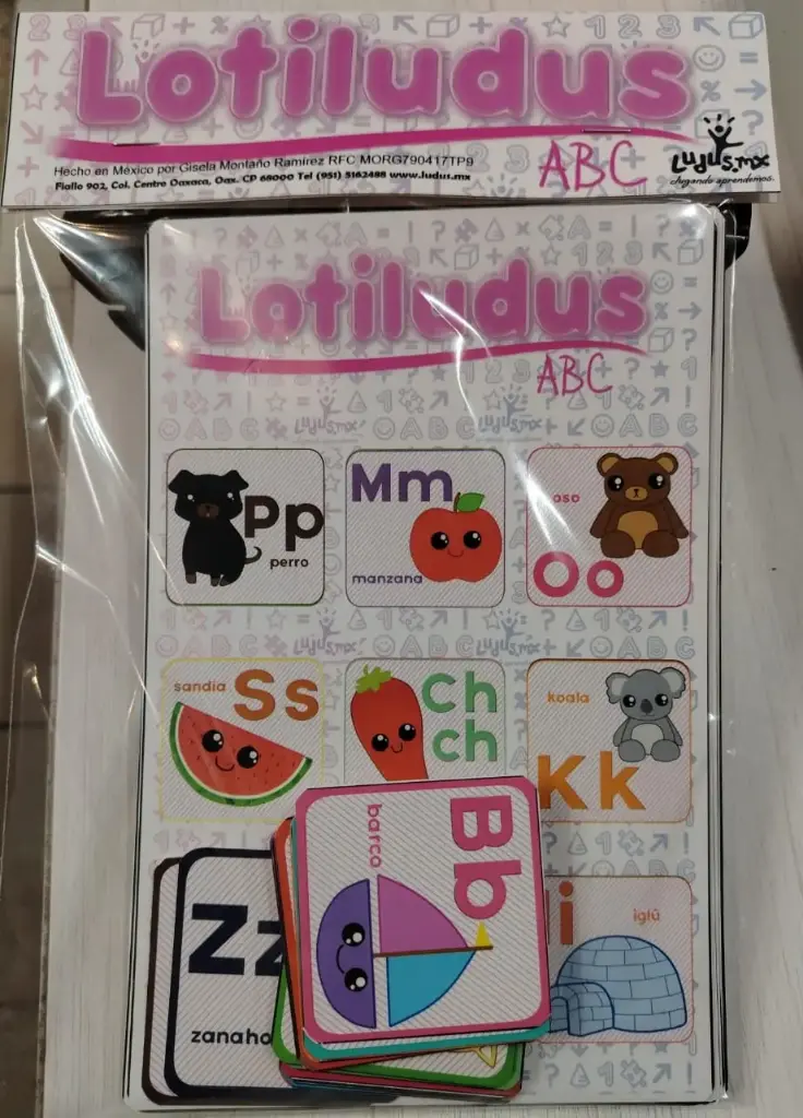 LOTILUDUS ALFABETO