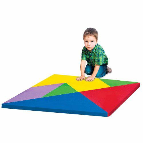 COLCHONETA TANGRAM 120X120X5 CM VINIL K