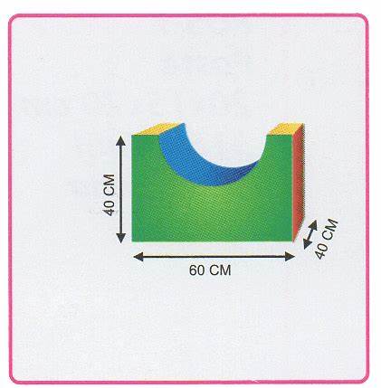 5225 Base redonda chica vinil 40x60x40 cm