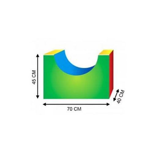 5229 Base redonda mediana vinil 45x70x40cm