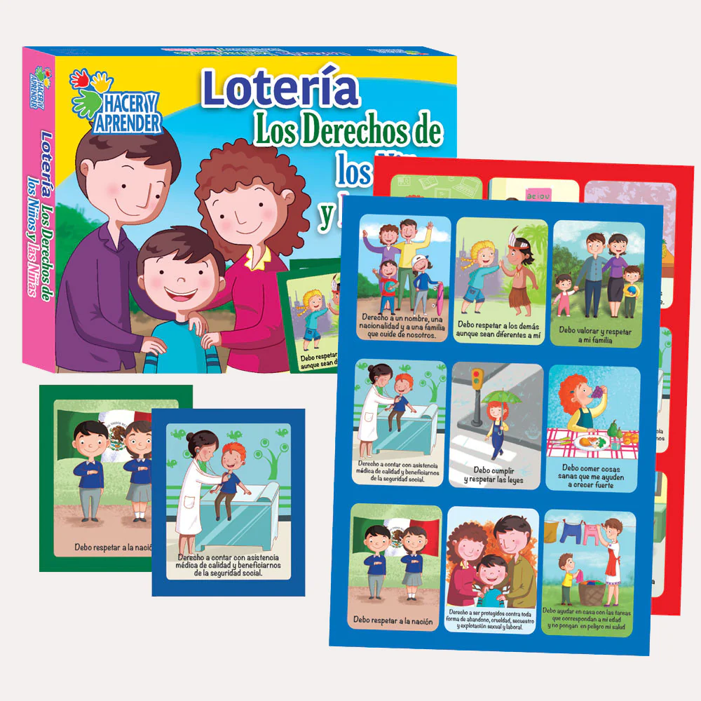 6081 LOTERIA LOS DERECHOS Y DEBERES DE LOS NIÑOS Y LAS NIÑAS