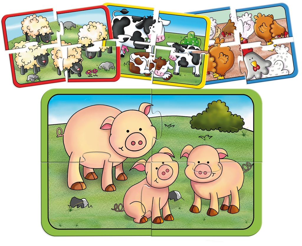 7103 ROMPECABEZAS PREESCOLAR GRANJA