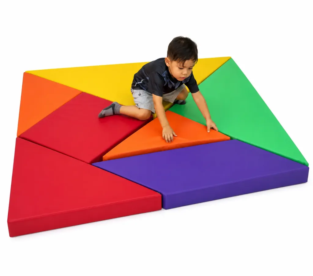 COLCHONETA TANGRAM 120X120X10 CM LONA