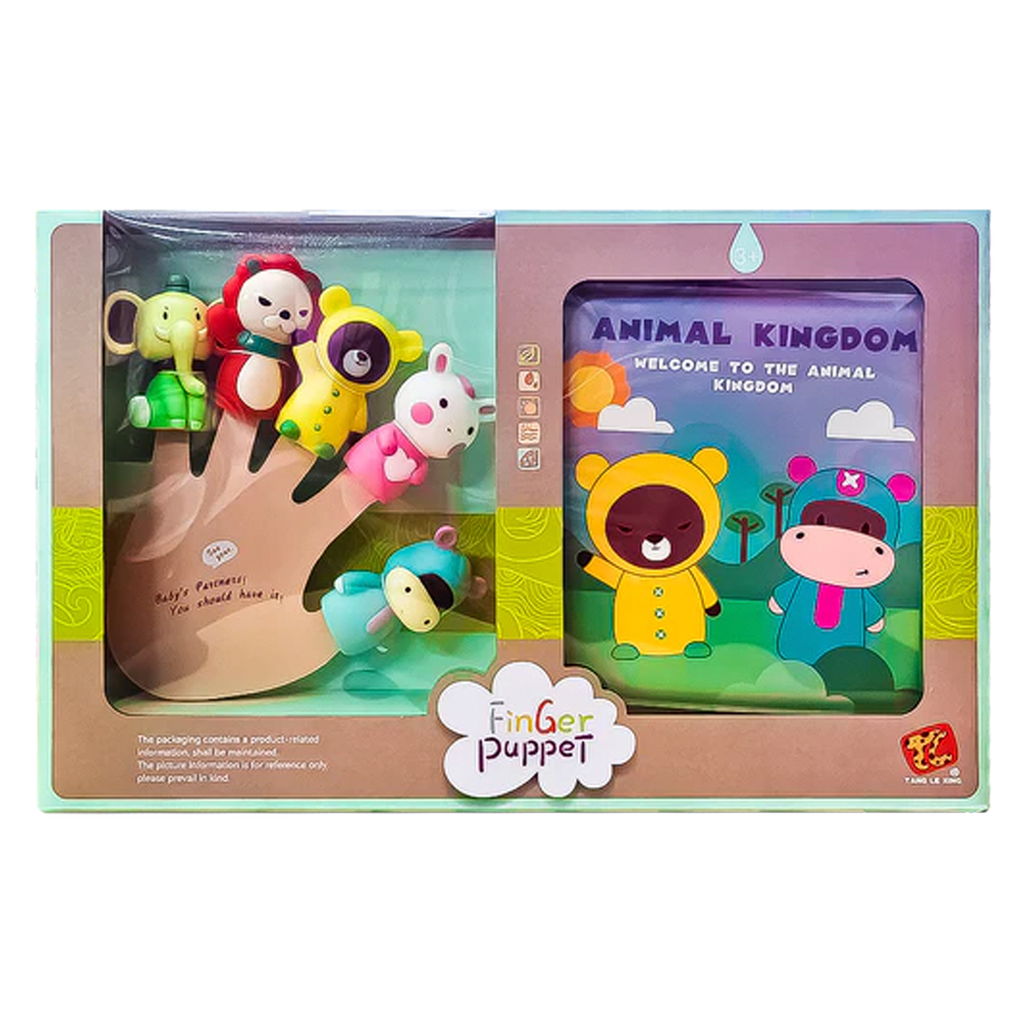 LIBRO TITERES DE DEDO JUNGLA