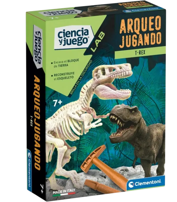ARQUEOJUGANDO T-REX FOSFORESCENTE
