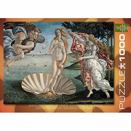 ROMPECABEZAS EL NACIMIENTO DE VENUS 1000 PZAS