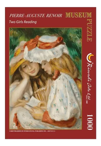 ROMPECABEZAS DOS NIÑAS LEYENDO 1000 PZAS