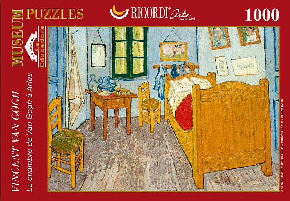 ROMPECABEZAS HABITACION VAN GOGH 1000 PZAS