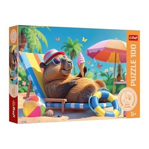 ROMPECABEZAS CAPYBARA STYLE RELAX 100 PZAS