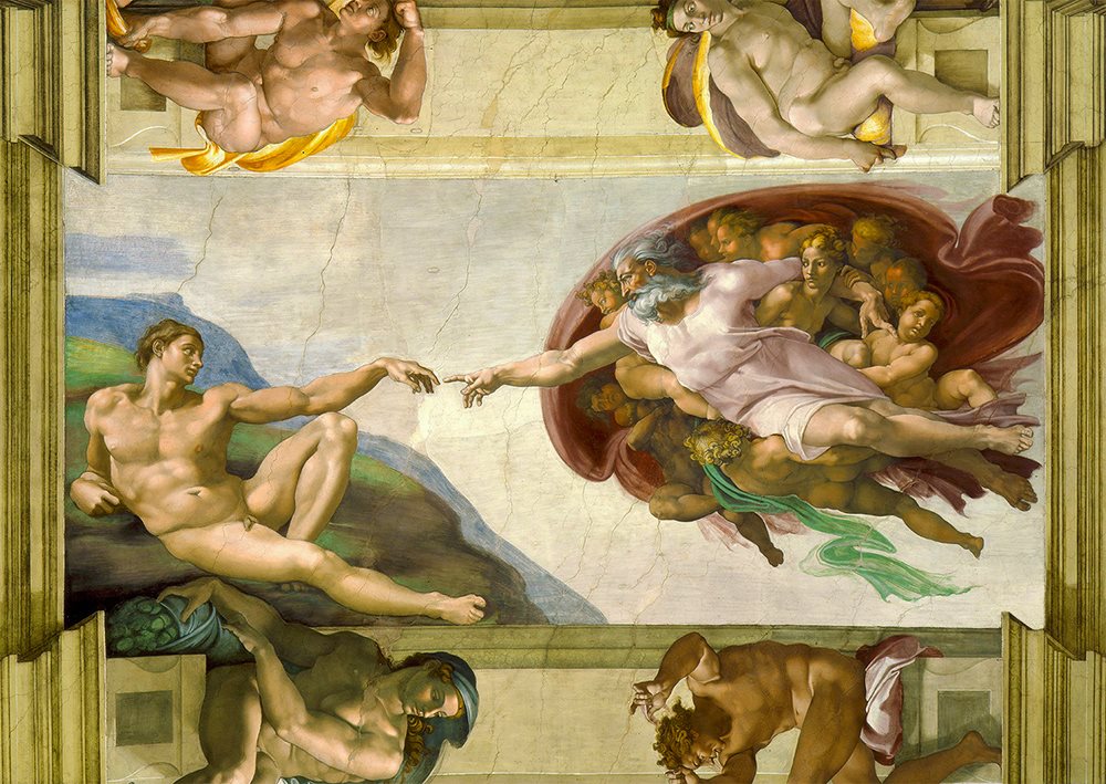 ROMPECABEZAS MICHELANGELO LA CREACION 1000 PZAS
