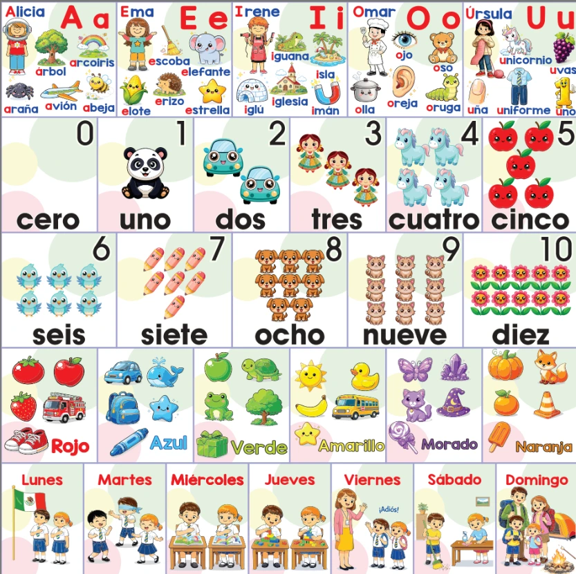LONA PREESCOLAR 7.5M