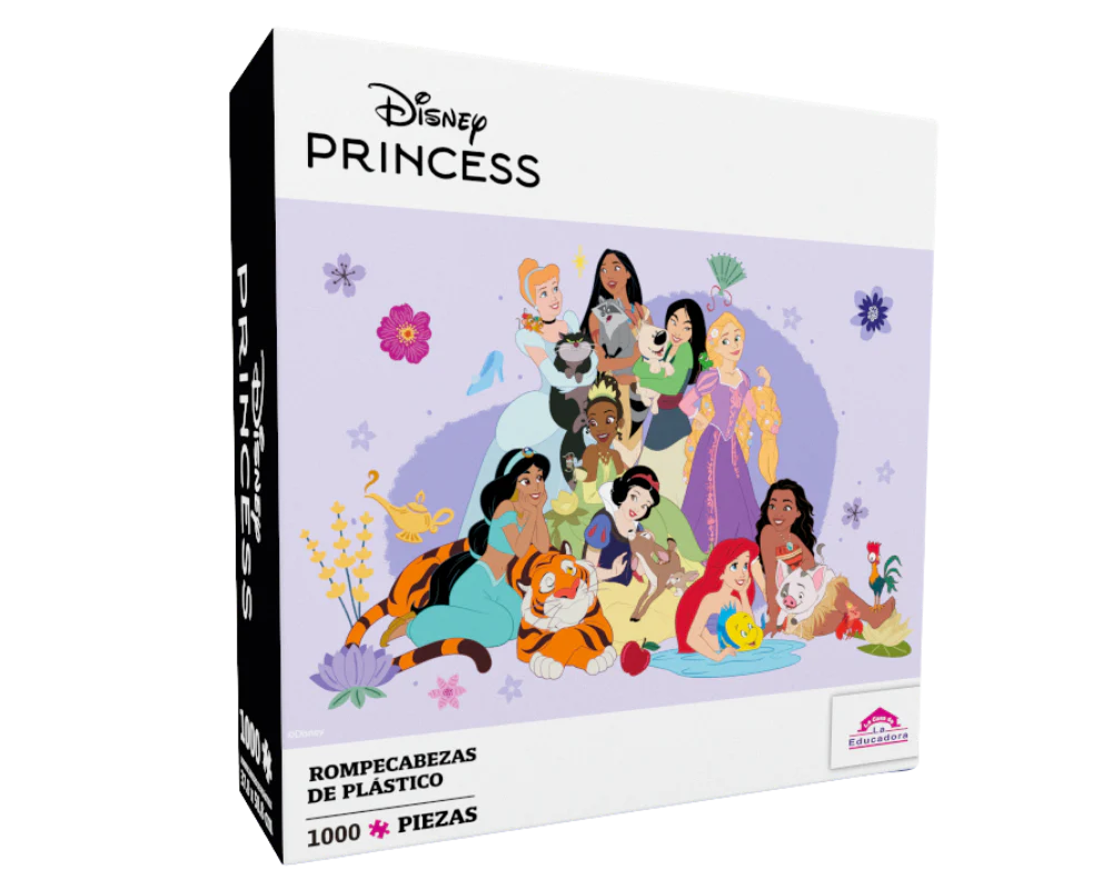 ROMPECABEZAS PRINCESAS DISNEY 1000 PZAS DE PLASTICO