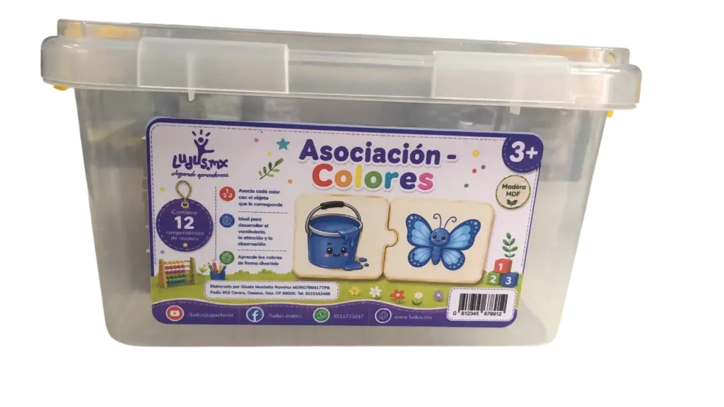 ASOCIACIÓN COLORES EN ESTUCHE