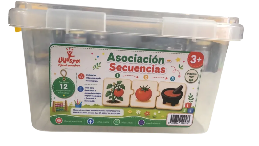 ASOCIACIÓN SECUENCIAS EN ESTUCHE