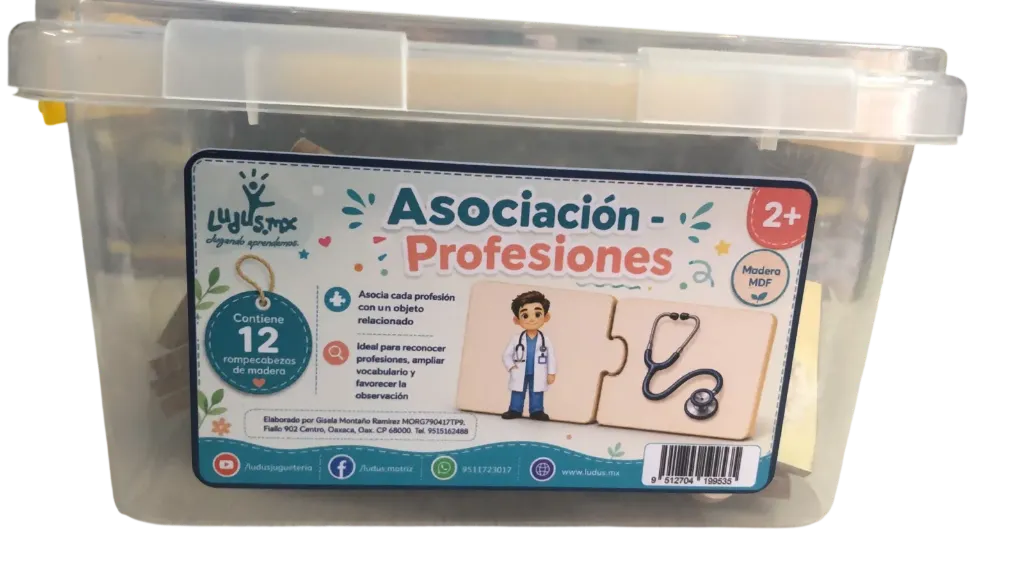 ASOCIACIÓN PROFESIONES EN ESTUCHE