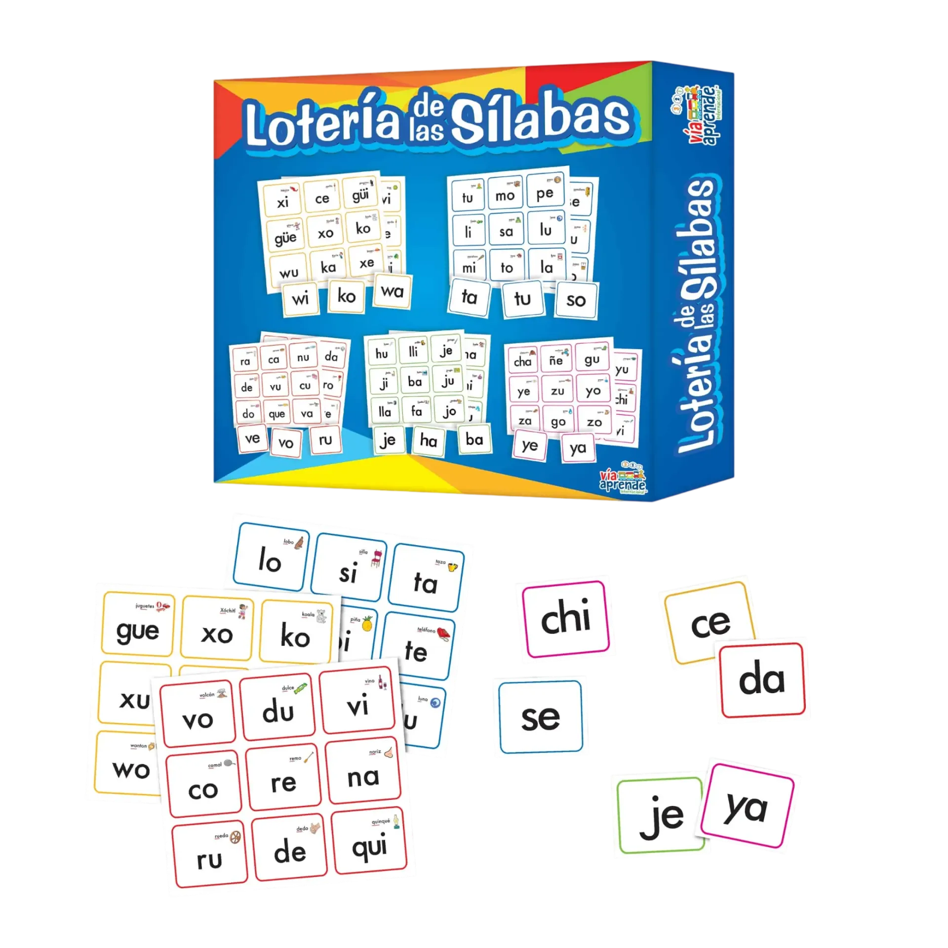 LOTERIA DE LAS SILABAS